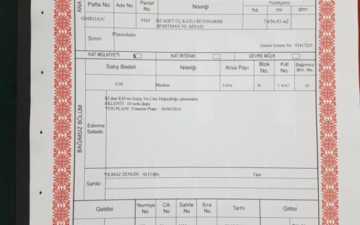 Serdivan Yazlık Mah. Begonya Sitesi 3. Kat Bakımlı Daire